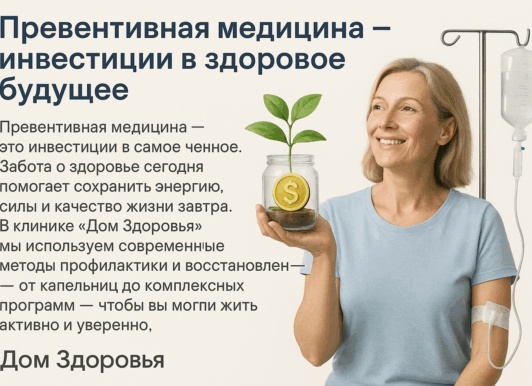 Превентивная медицина – забота о здоровье до появления болезни